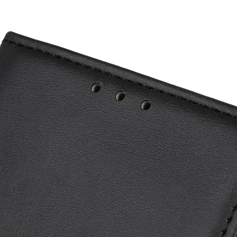 Flip Case Für Oppo A53 / A53s Retro-mattleder-effekt