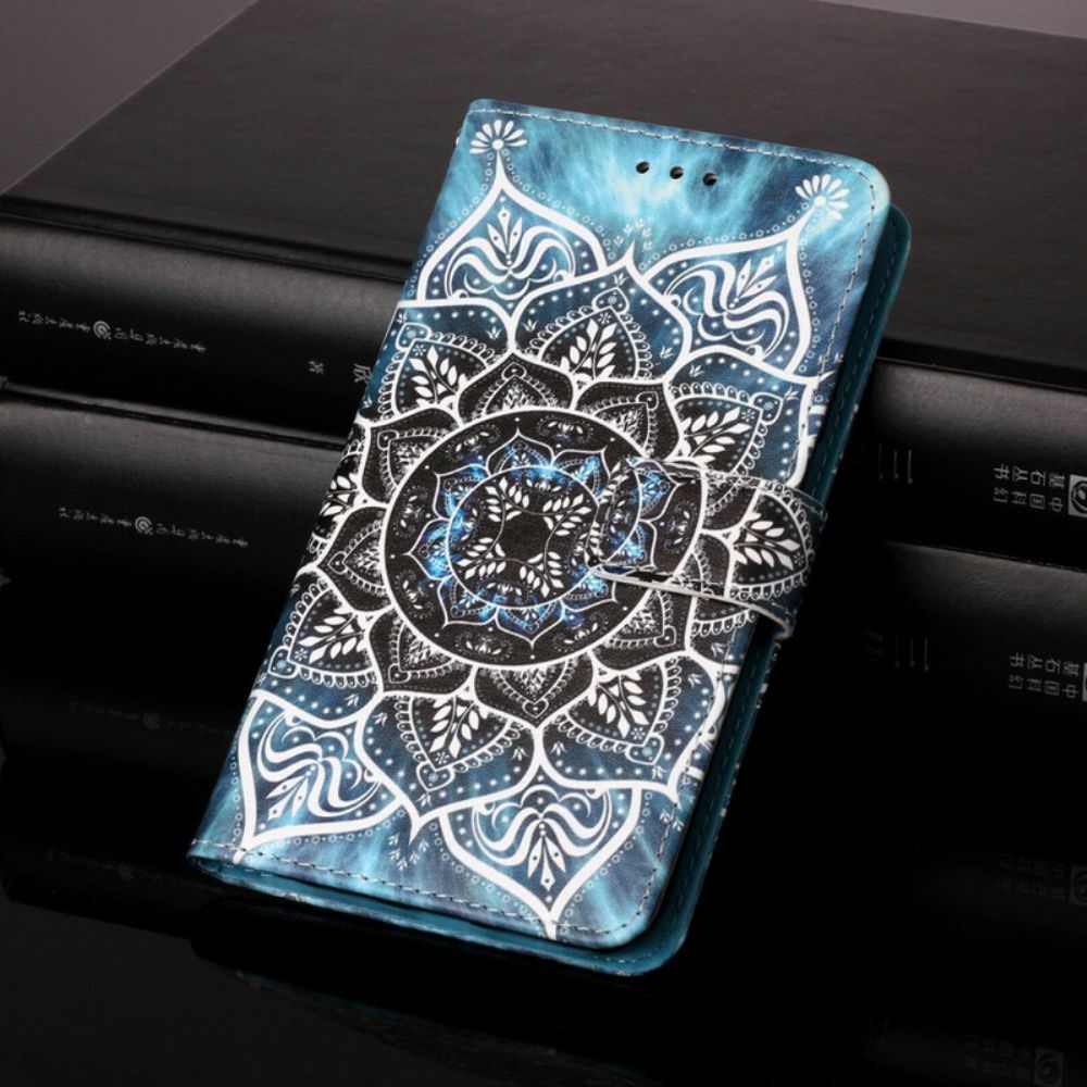 Flip Case Für Samsung Galaxy A72 4G / 5G Mandala Im Himmel