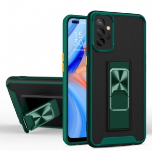 Handyhülle Für Samsung Galaxy A72 4G / 5G Zweifarbige Herausnehmbare Stütze
