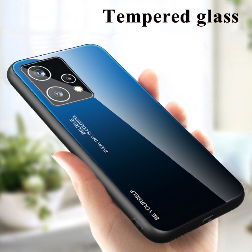 Hülle Für Realme 9 Pro Plus Sei Du Selbst Gehärtetes Glas