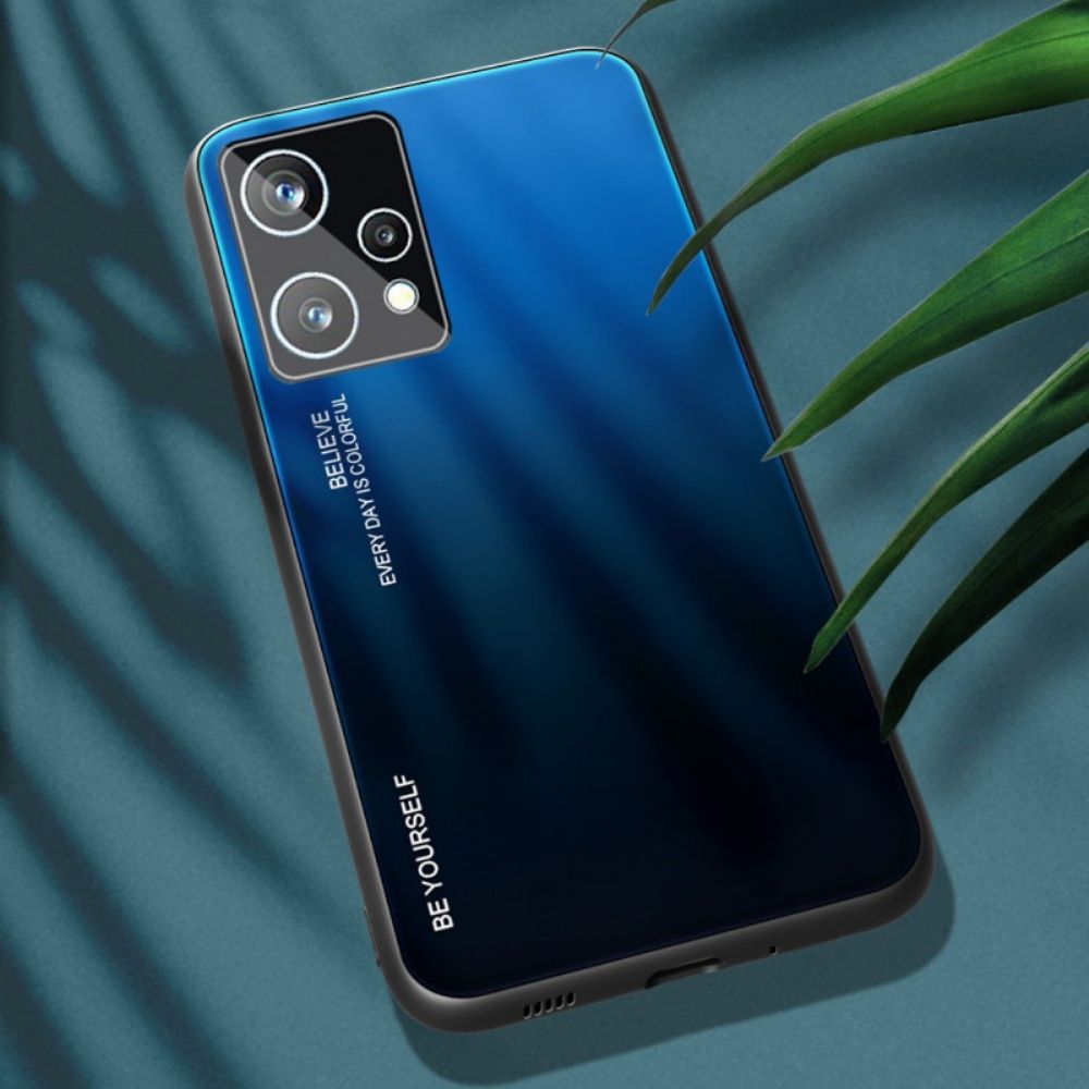 Hülle Für Realme 9 Pro Plus Sei Du Selbst Gehärtetes Glas