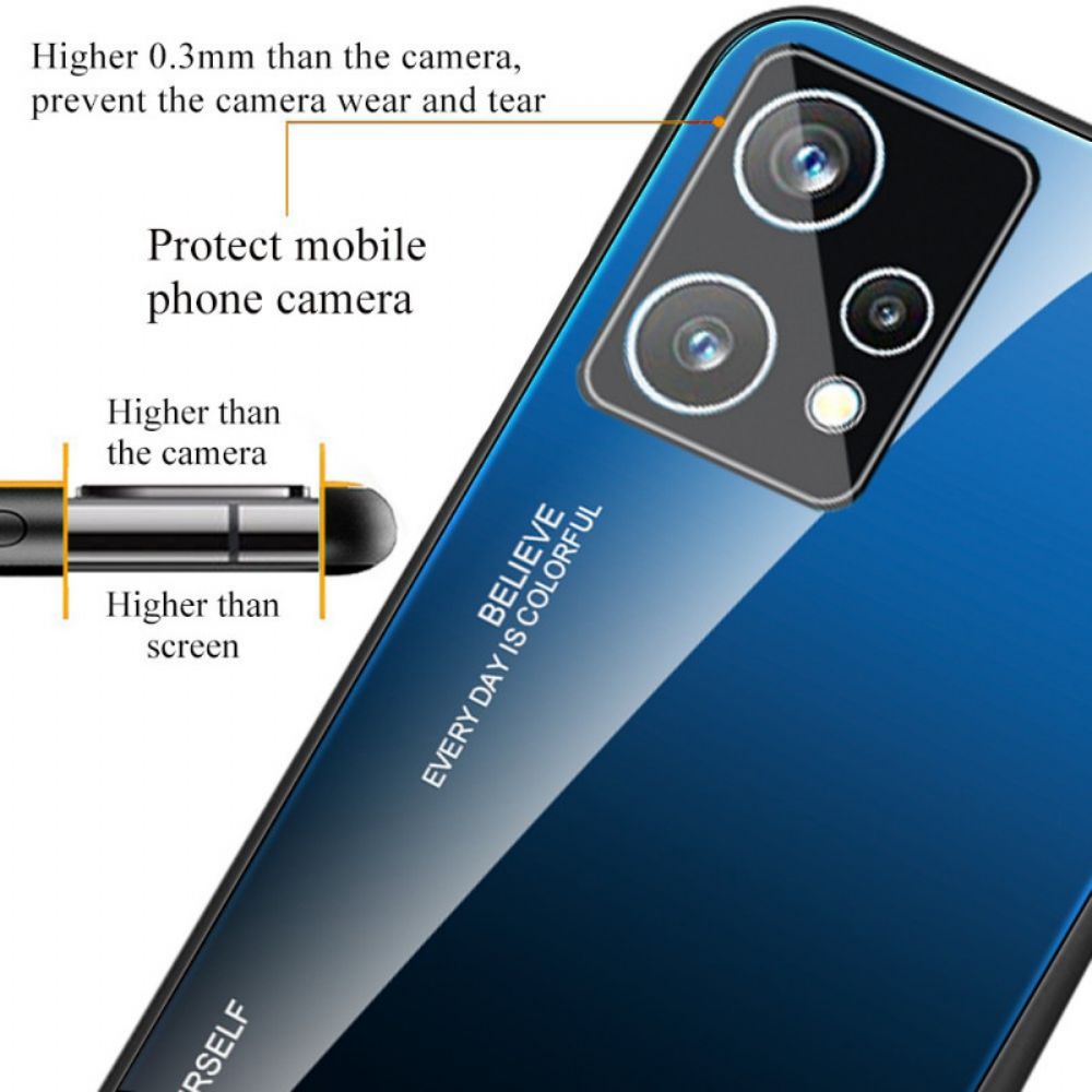 Hülle Für Realme 9 Pro Plus Sei Du Selbst Gehärtetes Glas