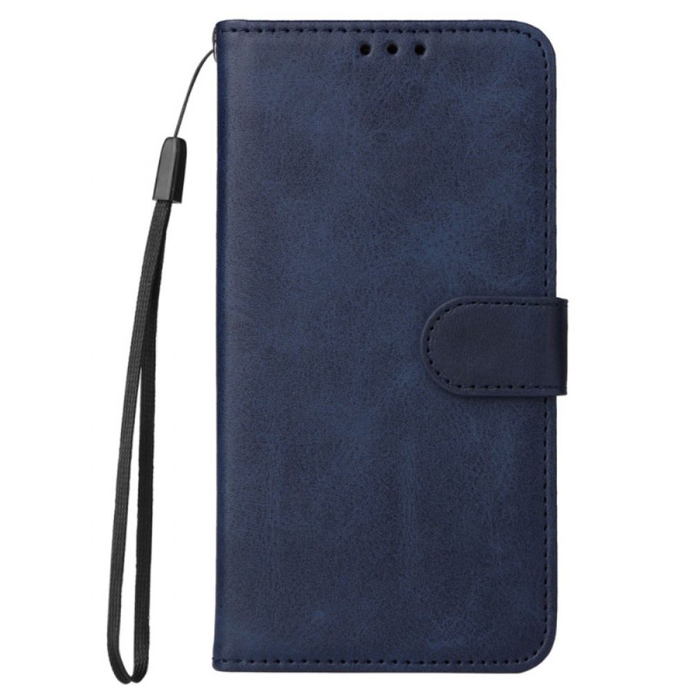 Lederhüllen Xiaomi 14 Pro Strapped Calf-textur