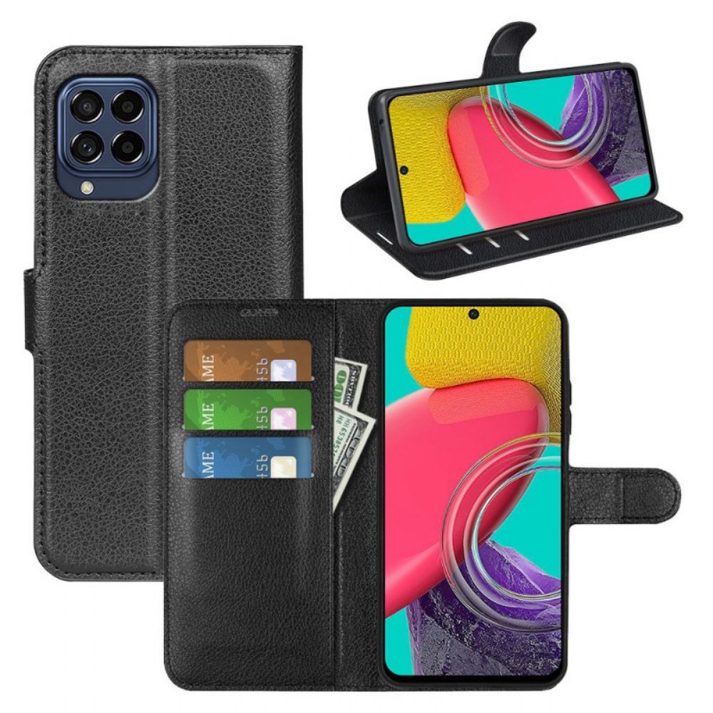 Flip Case Für Samsung Galaxy M53 5G Klassisch