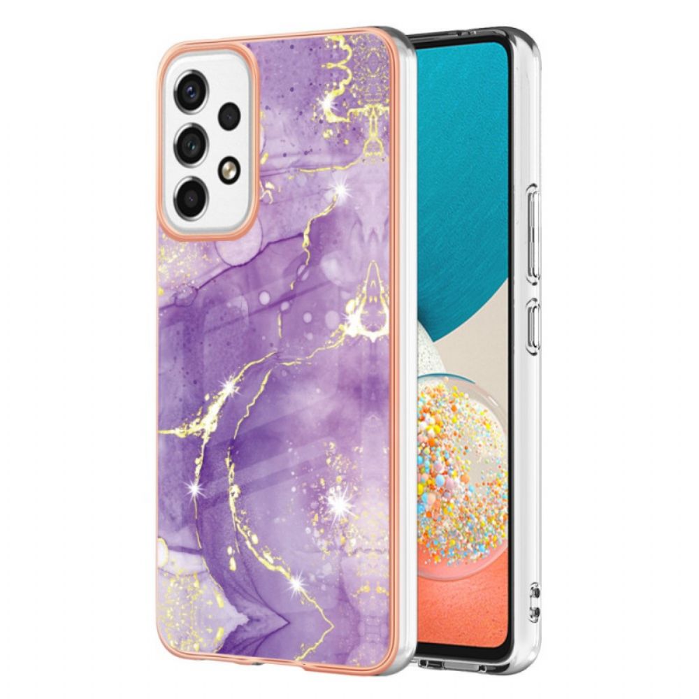 Handyhülle Für Samsung Galaxy M53 5G Marmor