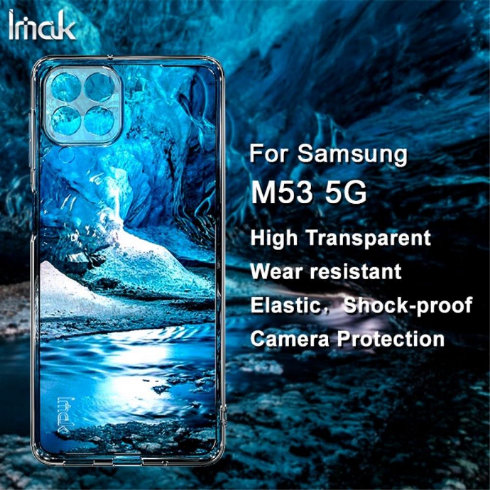 Hülle Für Samsung Galaxy M53 5G Imak Transparent
