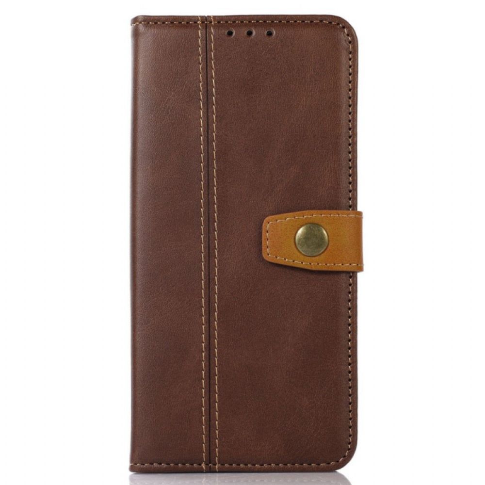 Lederhüllen Für Samsung Galaxy M53 5G Vintage-armband