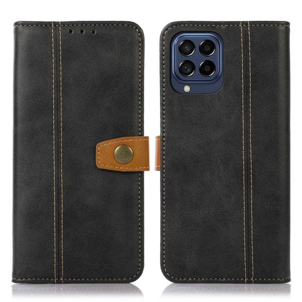 Lederhüllen Für Samsung Galaxy M53 5G Vintage-armband