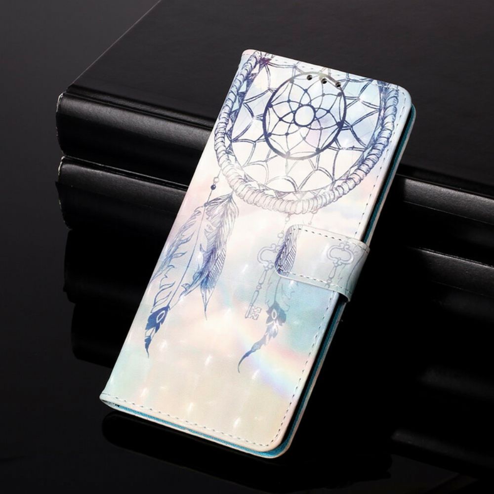 Flip Case Für Poco X3 / X3 Pro / X3 NFC Wasserfarbener Traumfänger