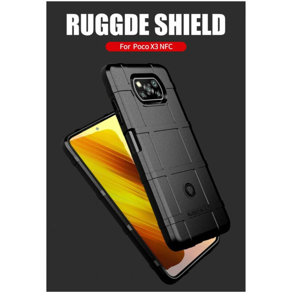 Hülle Für Poco X3 / X3 Pro / X3 NFC Robuster Schild