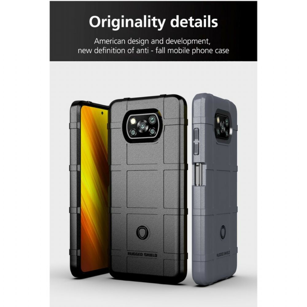 Hülle Für Poco X3 / X3 Pro / X3 NFC Robuster Schild