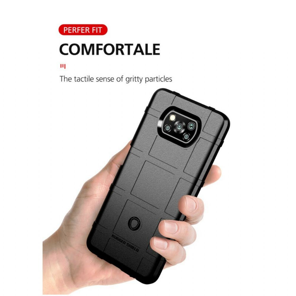 Hülle Für Poco X3 / X3 Pro / X3 NFC Robuster Schild