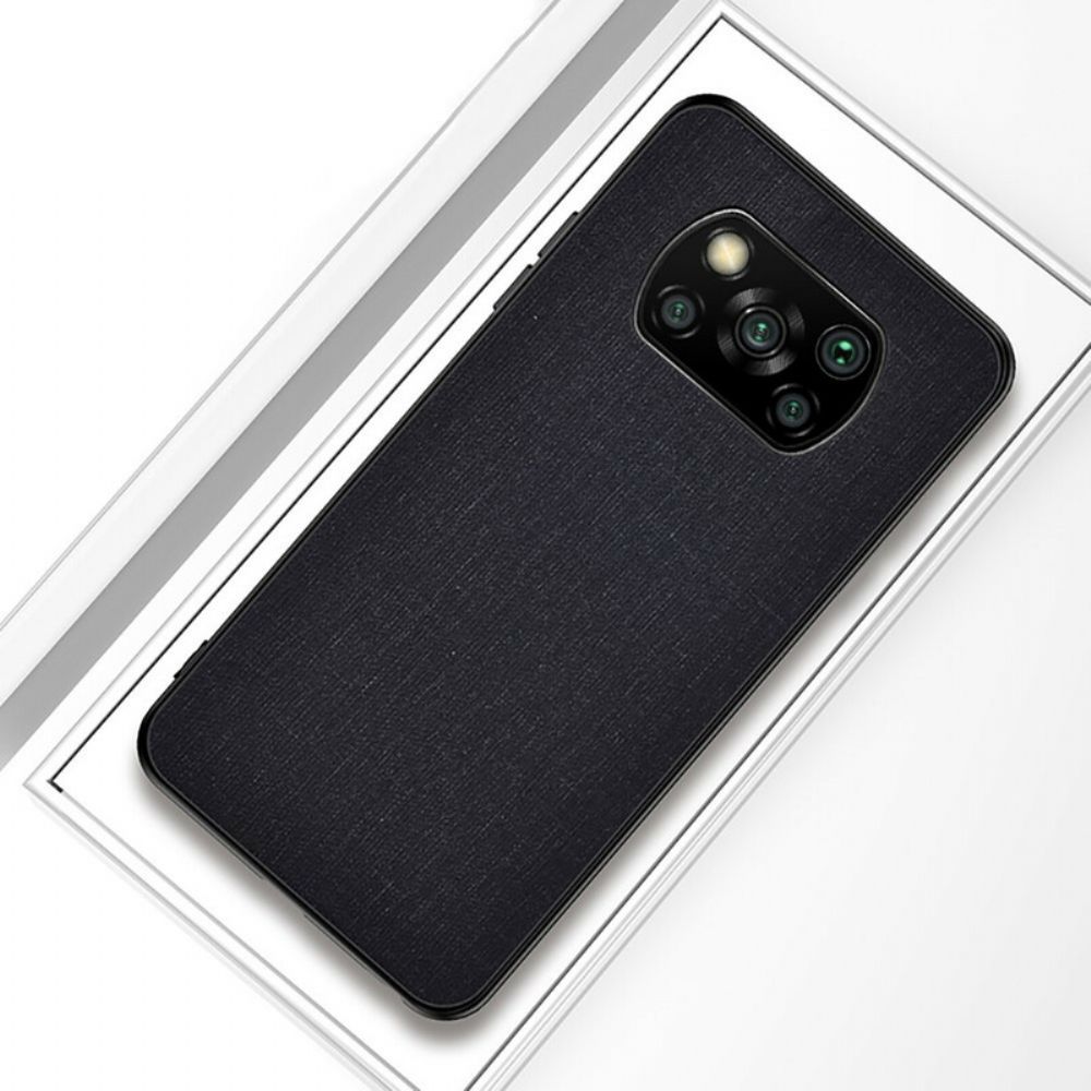 Hülle Für Poco X3 / X3 Pro / X3 NFC Texturstoff