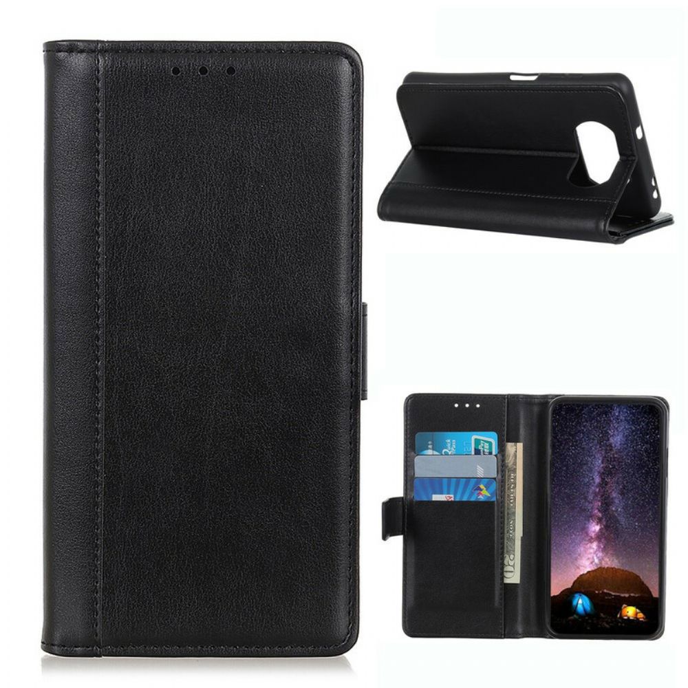 Lederhüllen Für Poco X3 / X3 Pro / X3 NFC Leder-stil