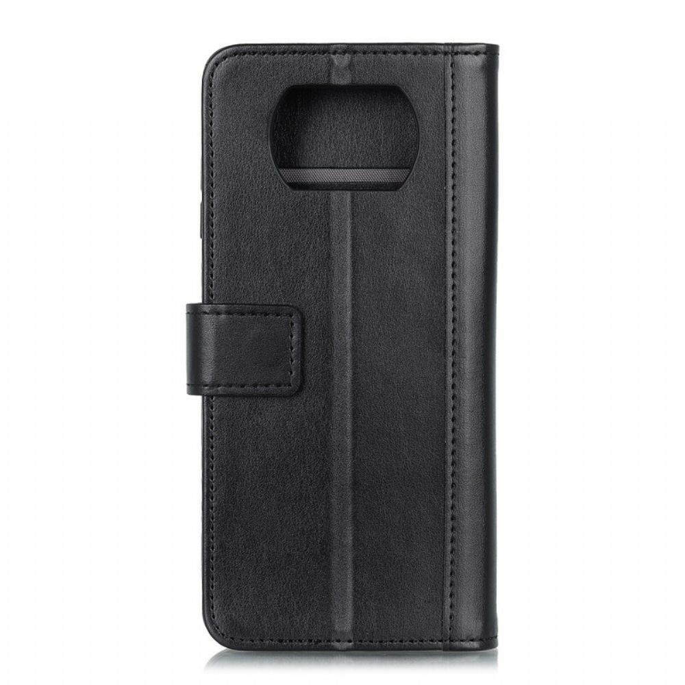Lederhüllen Für Poco X3 / X3 Pro / X3 NFC Leder-stil