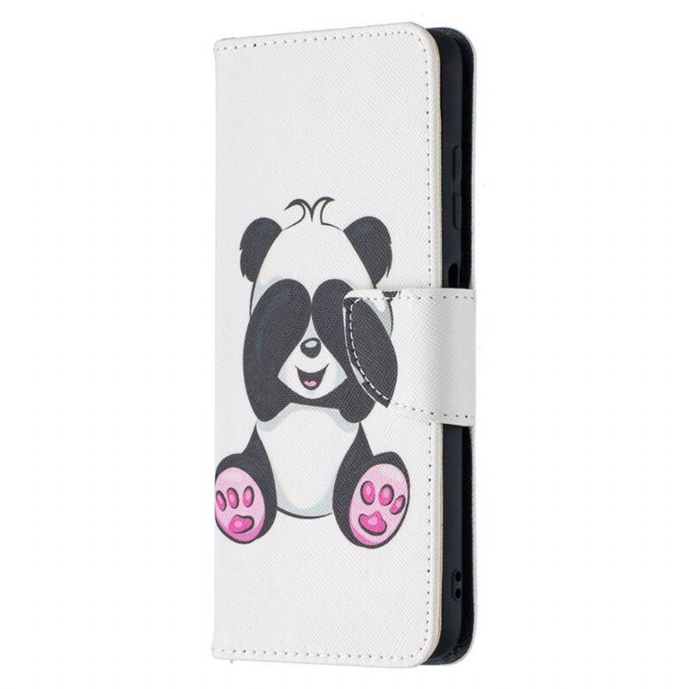 Lederhüllen Für Poco X3 / X3 Pro / X3 NFC Panda-spaß