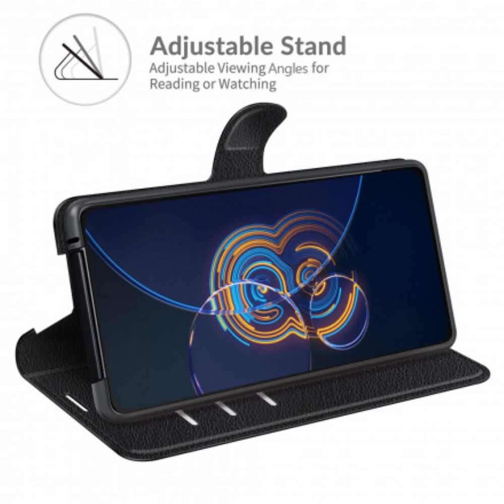 Flip Case Für Asus Zenfone 8 Flip Flip Case Klassisches Kunstleder