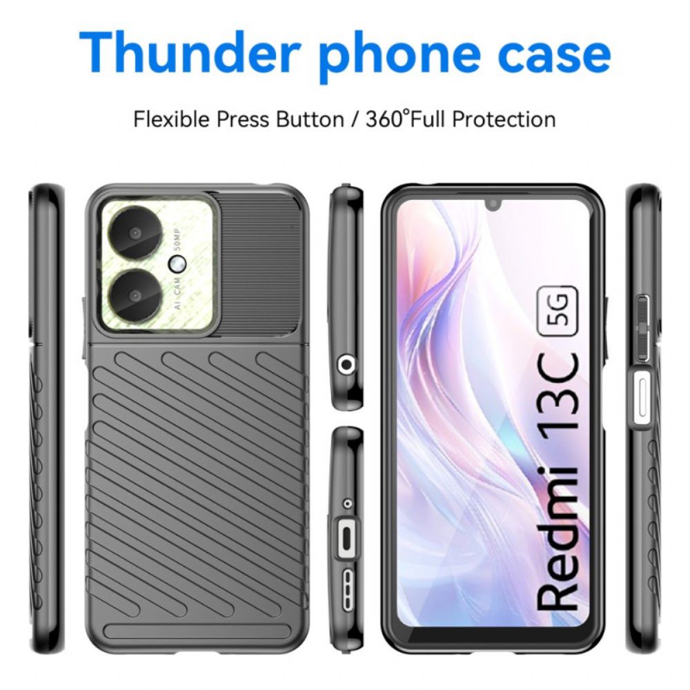 Hülle Poco C65 Handyhülle Thunder-serie