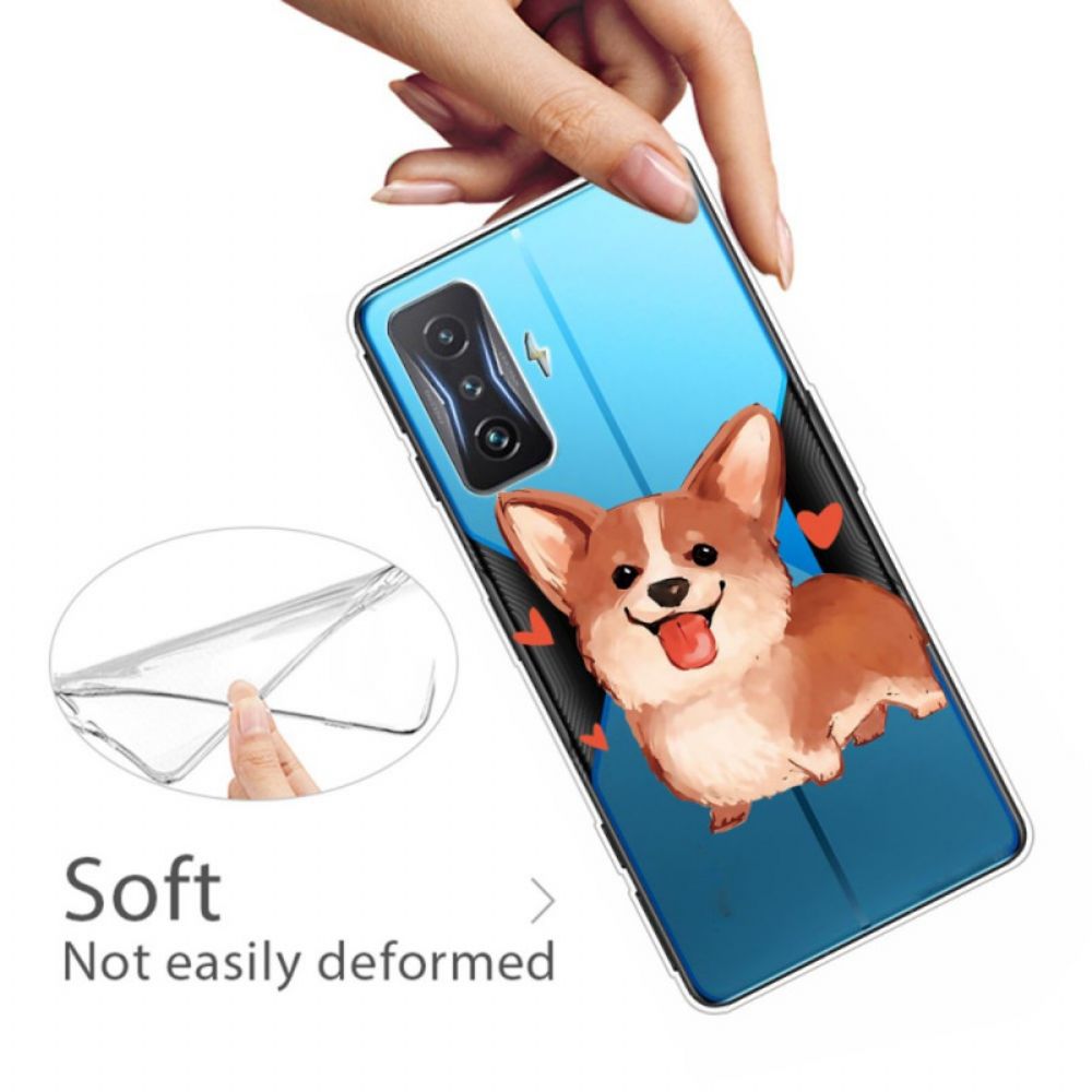 Hülle Für Poco F4 GT Durchsichtiger Hund