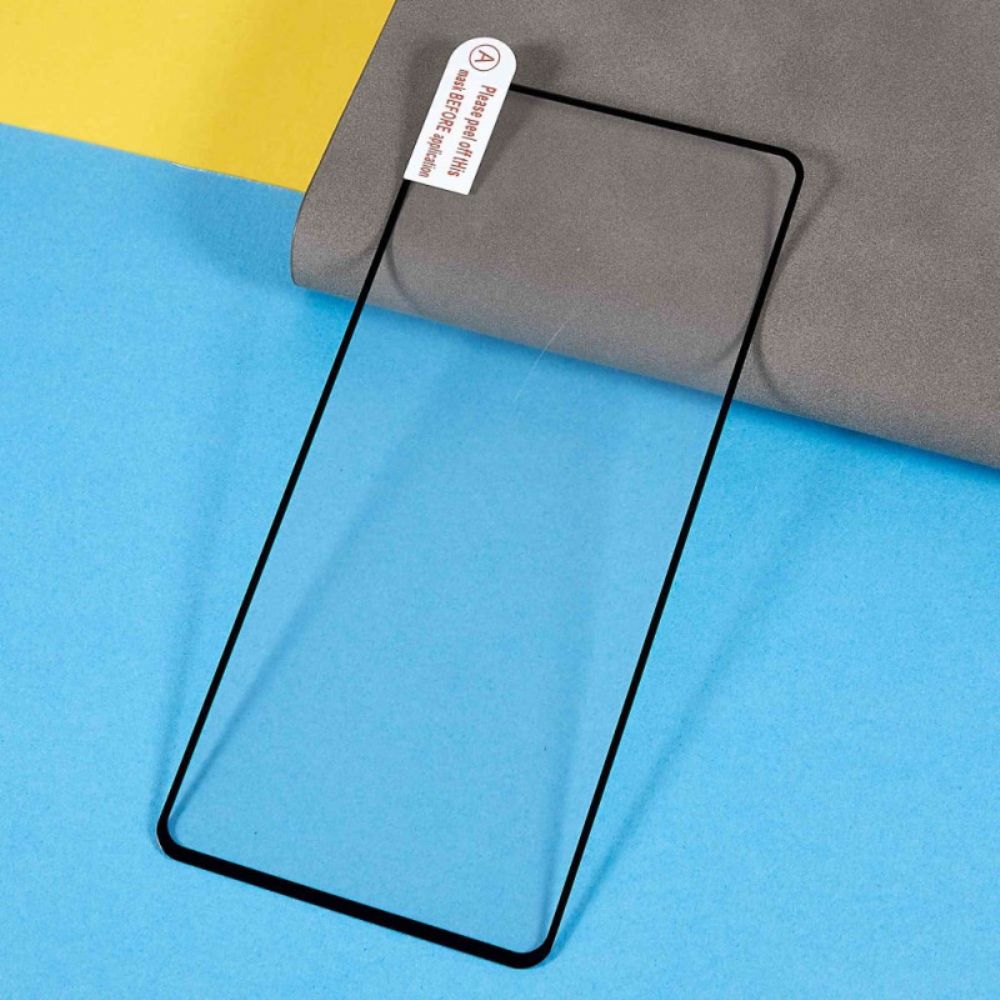 Poco F4 Gt Displayschutzfolie Aus Gehärtetem Glas Mit Schwarzem Rand