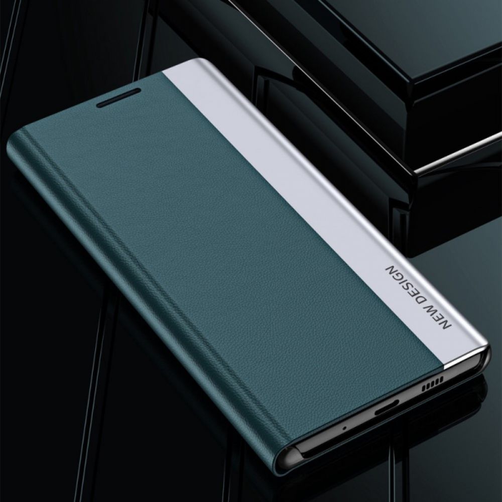 Schutzhülle Für Poco F4 GT Flip Case Kunstleder Neues Design