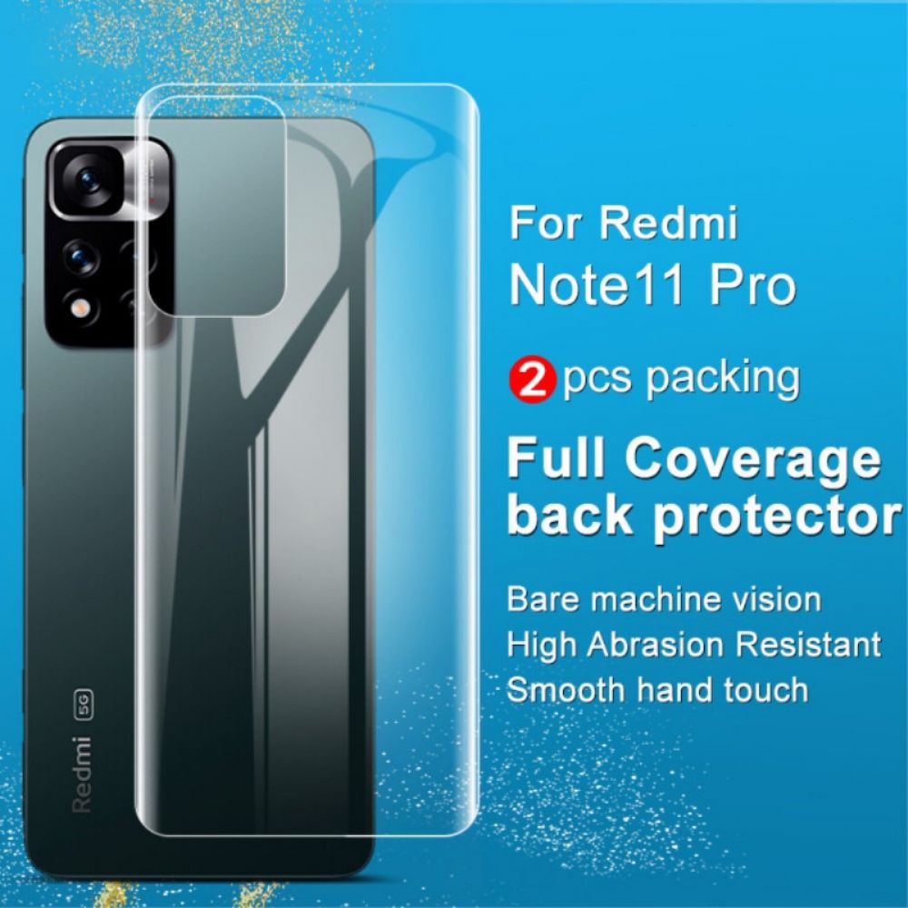 Bildschirm- Und Rückseitenschutzfolie Xiaomi Redmi Note 11 Pro Plus 5G