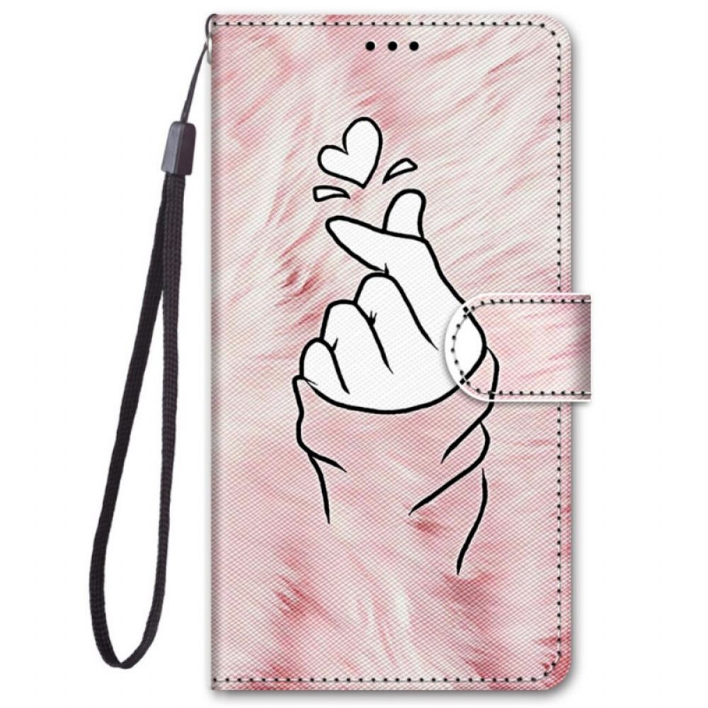 Flip Case Für Xiaomi Redmi Note 11 Pro Plus 5G Fingerherz