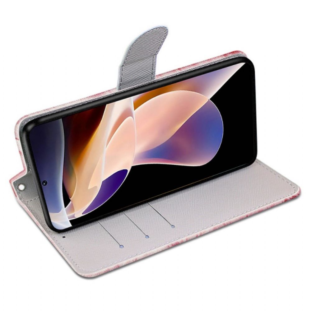 Flip Case Für Xiaomi Redmi Note 11 Pro Plus 5G Fingerherz