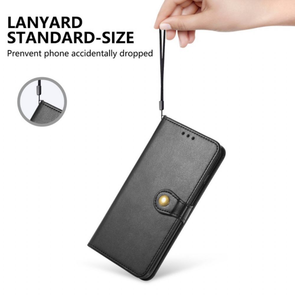 Flip Case Für Xiaomi Redmi Note 11 Pro Plus 5G Kunstleder Und Vintage-verschluss