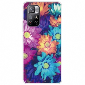 Handyhülle Für Xiaomi Redmi Note 11 Pro Plus 5G Flexible Blumen