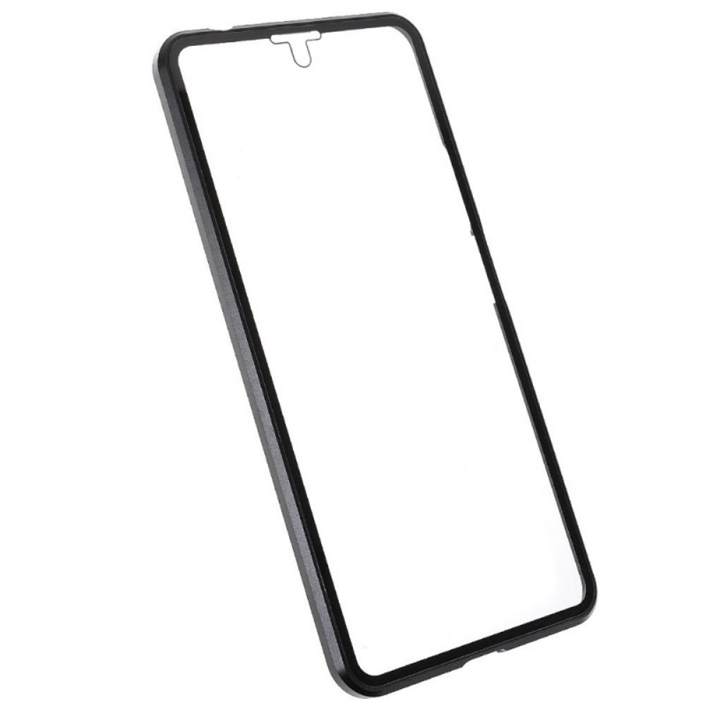 Handyhülle Für Xiaomi Redmi Note 11 Pro Plus 5G Front- Und Rückrahmen Aus Gehärtetem Glas