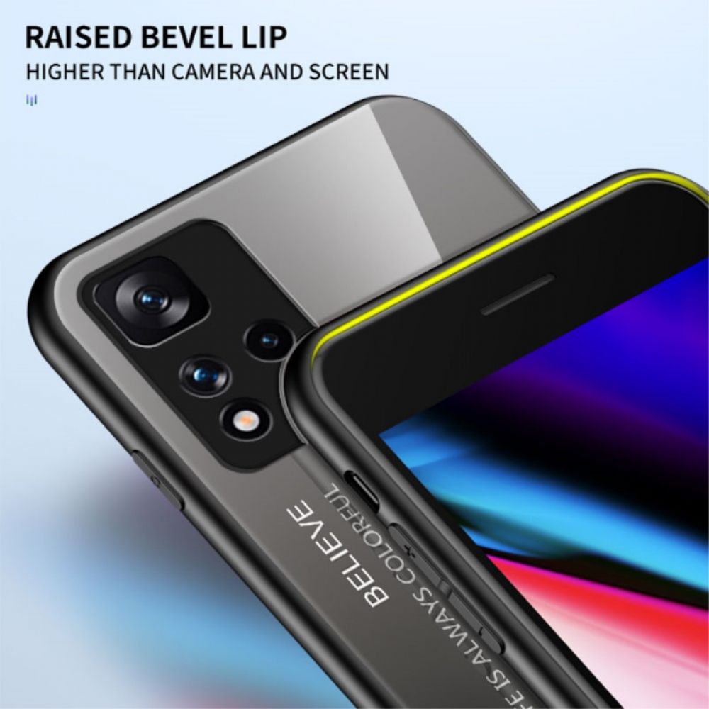 Hülle Für Xiaomi Redmi Note 11 Pro Plus 5G Hallo Tempered Glass