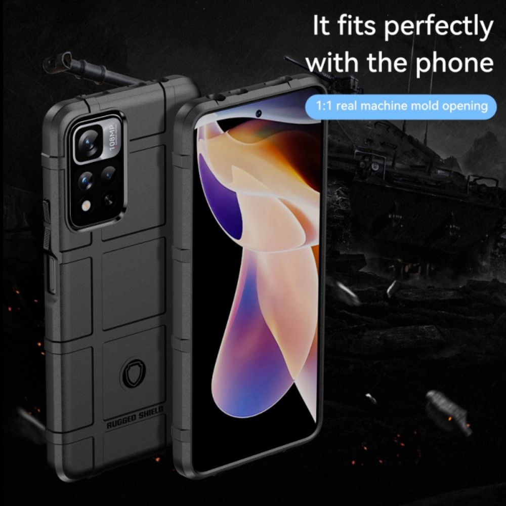 Hülle Für Xiaomi Redmi Note 11 Pro Plus 5G Robuster Schild