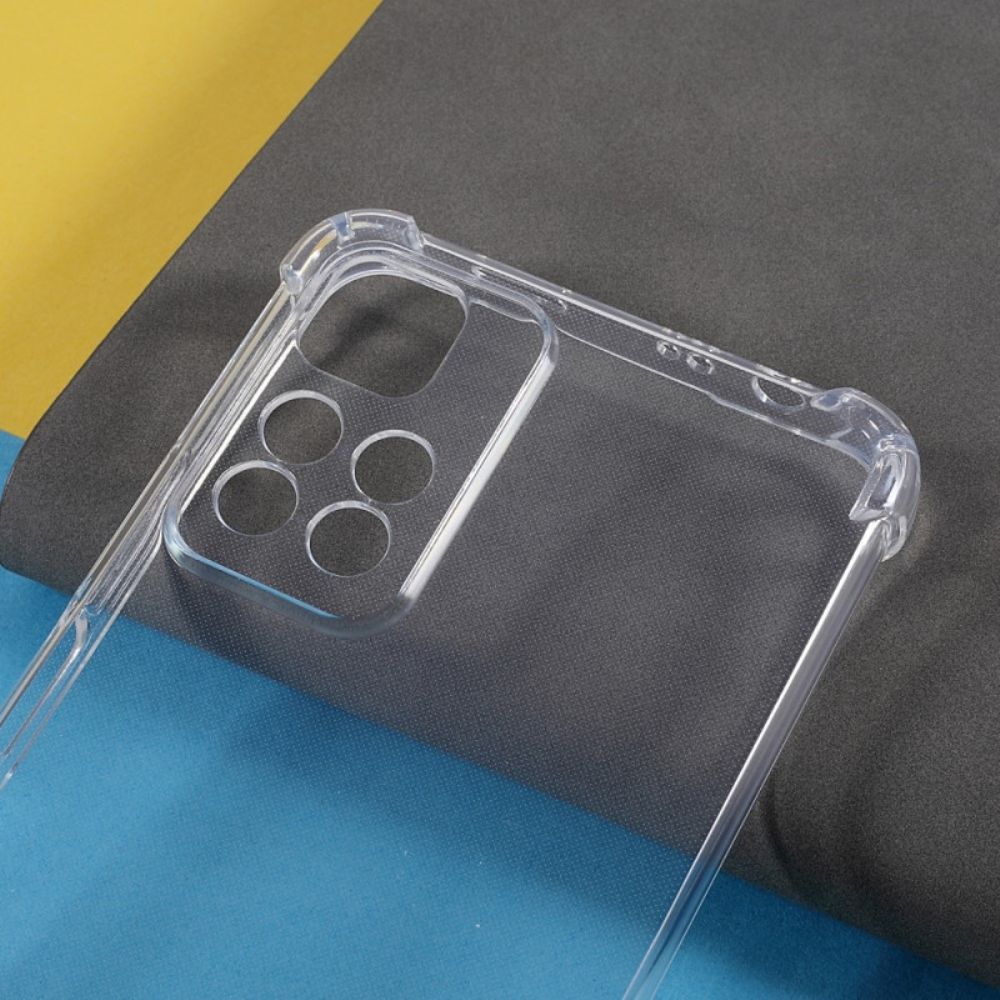 Hülle Für Xiaomi Redmi Note 11 Pro Plus 5G Transparente Verstärkte Ecken