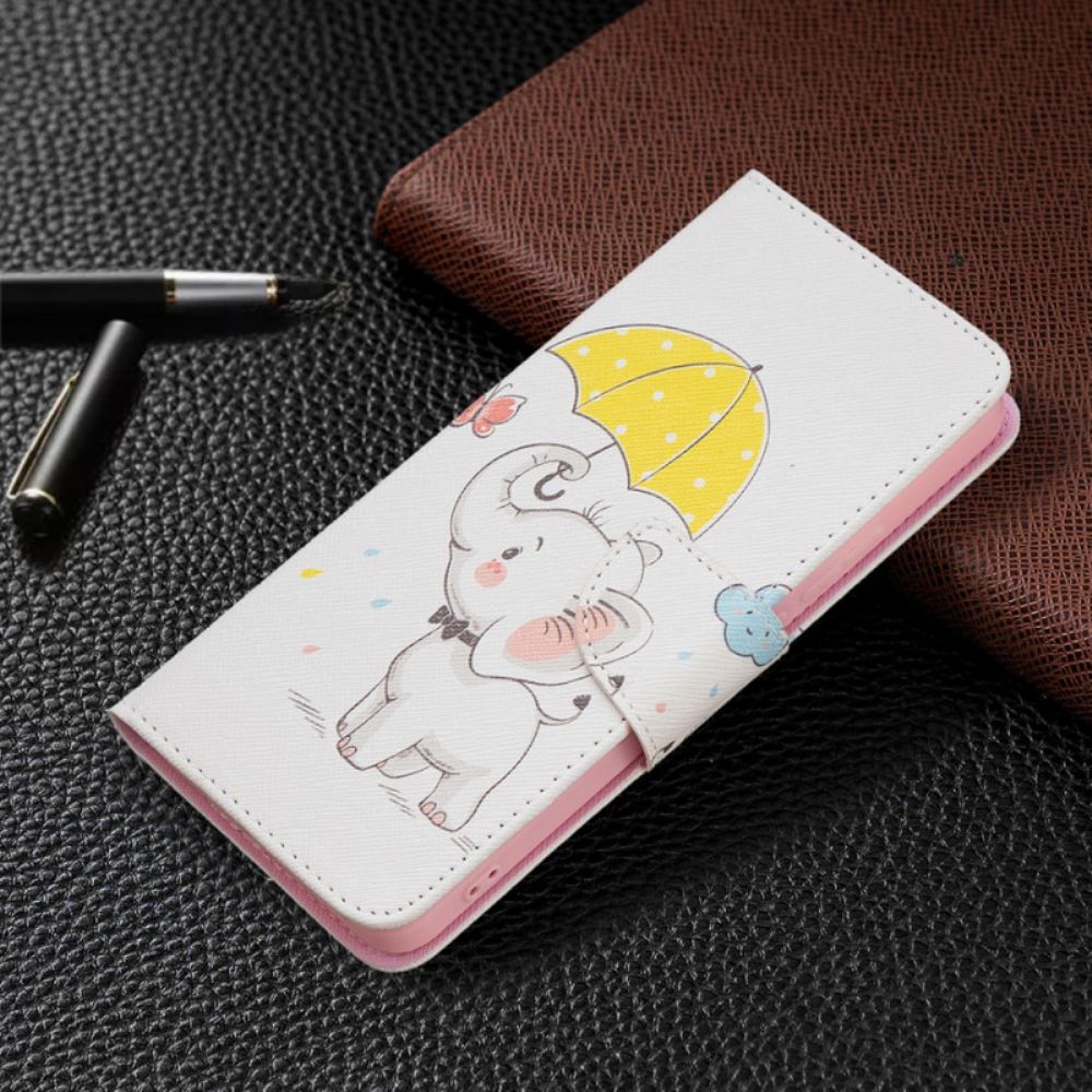 Lederhüllen Für Xiaomi Redmi Note 11 Pro Plus 5G Elefantenbaby
