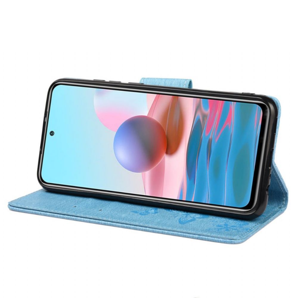 Lederhüllen Für Xiaomi Redmi Note 11 Pro Plus 5G Nur Schmetterlinge