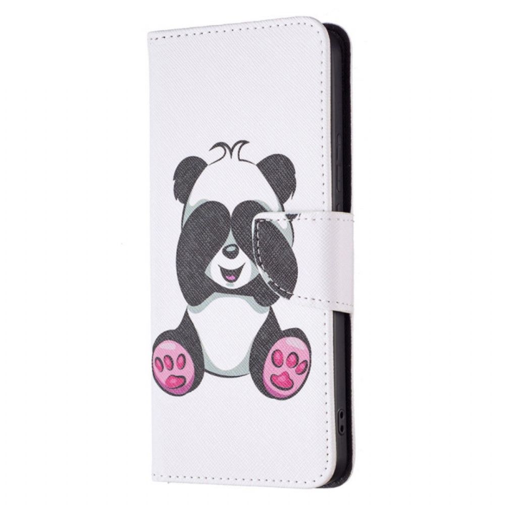 Lederhüllen Für Xiaomi Redmi Note 11 Pro Plus 5G Panda-spaß