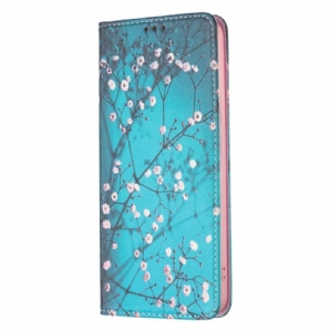 Schutzhülle Für Xiaomi Redmi Note 11 Pro Plus 5G Flip Case Blühende Zweige