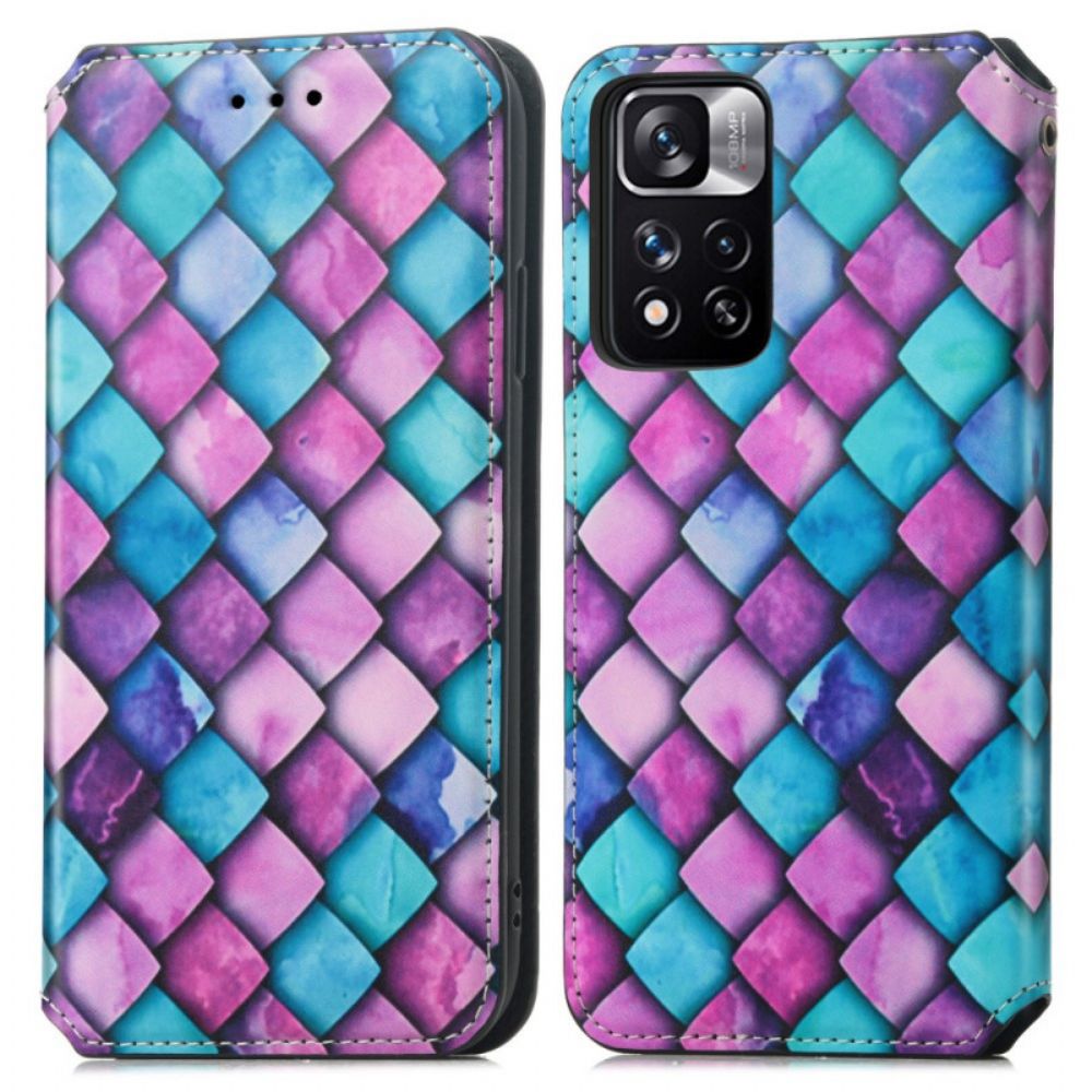 Schutzhülle Für Xiaomi Redmi Note 11 Pro Plus 5G Flip Case Caseneo Rfid-design