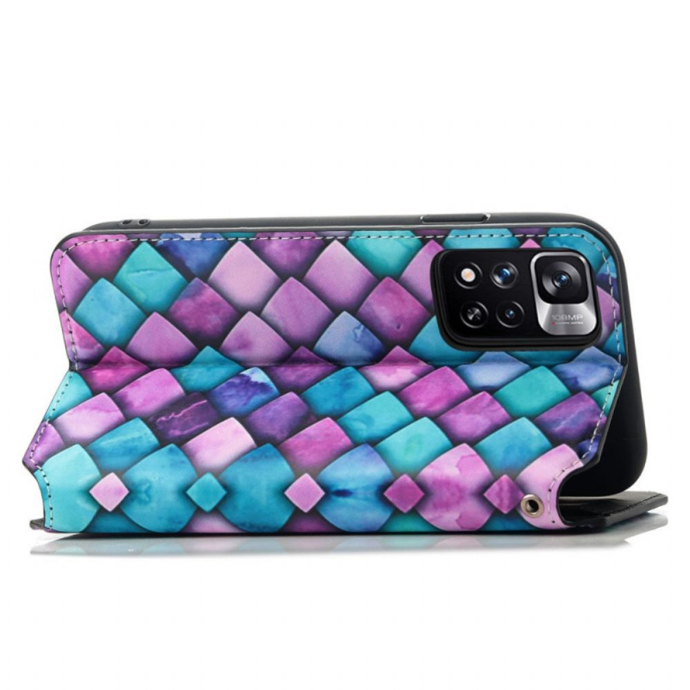 Schutzhülle Für Xiaomi Redmi Note 11 Pro Plus 5G Flip Case Caseneo Rfid-design