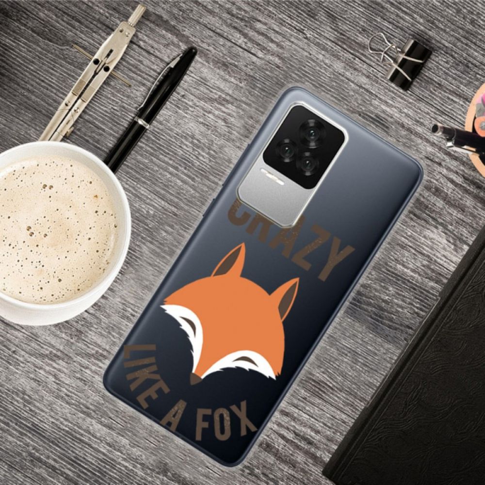 Handyhülle Für Poco F4 Verrückt Wie Ein Fuchs