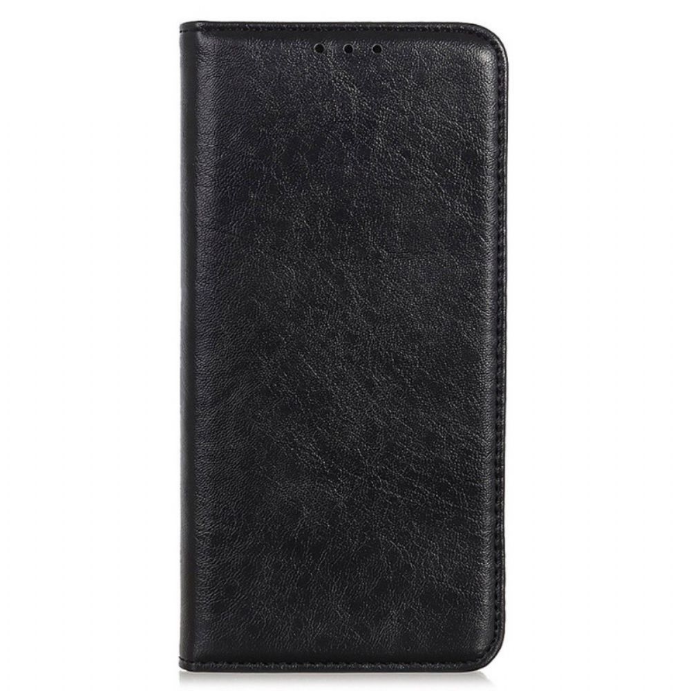 Schutzhülle Für Poco F4 Flip Case Leder-stil