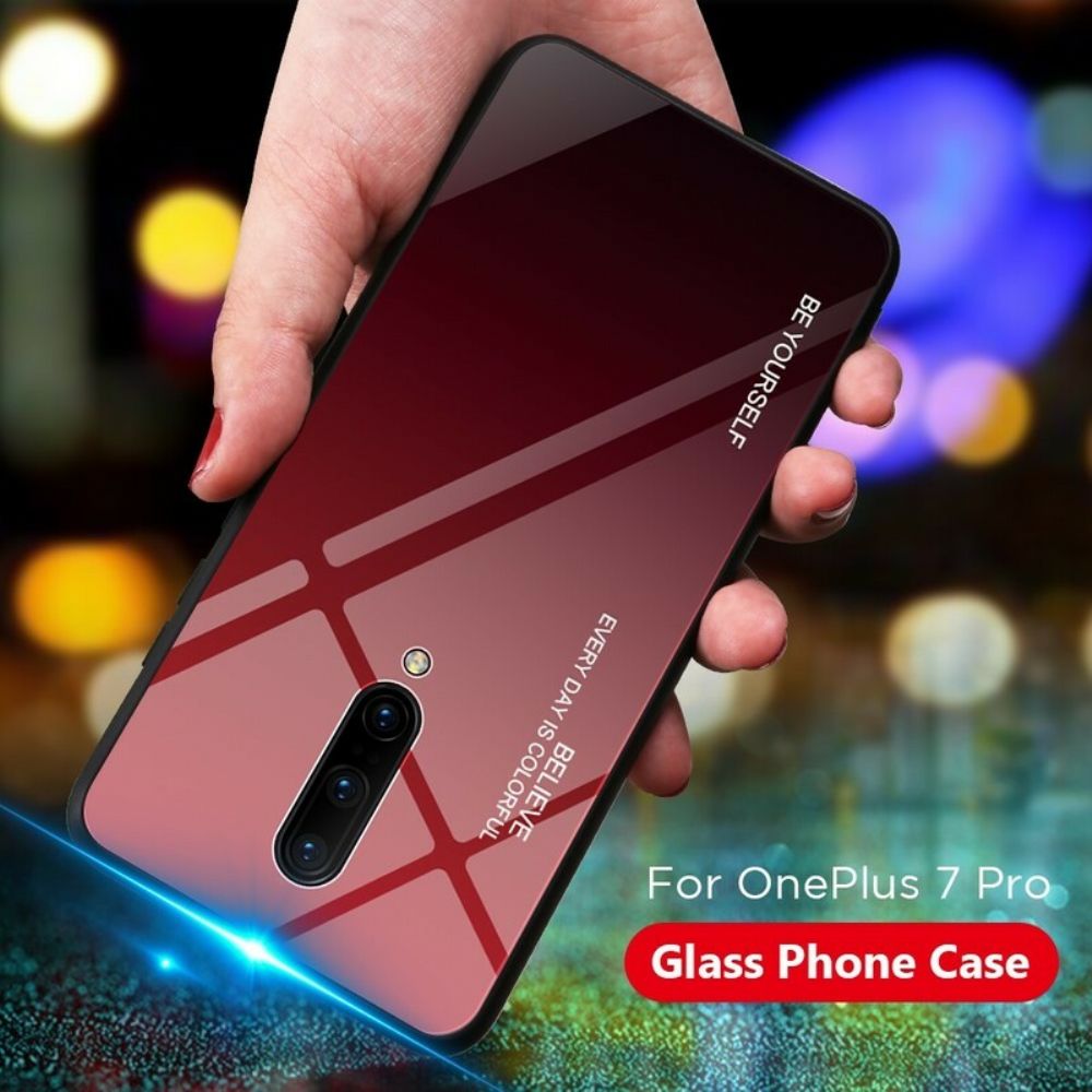 Hülle Für OnePlus 7 Pro Galvanisierte Farbe