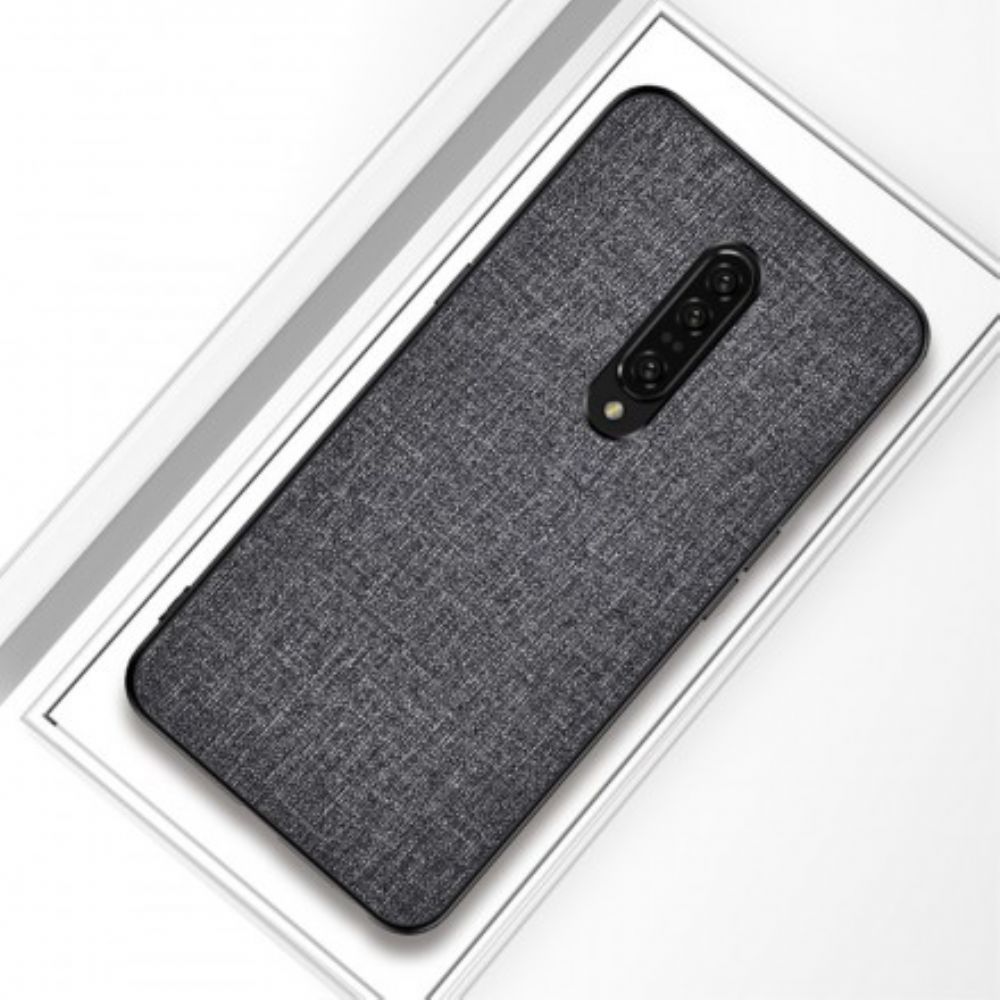 Hülle Für OnePlus 7 Pro Texturstoff