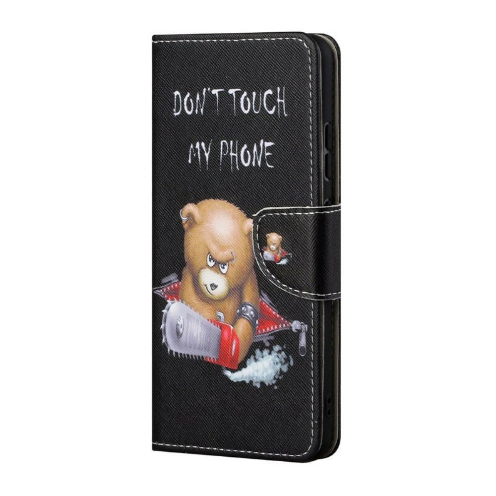 Flip Case Für Honor 10X Lite Gefährlicher Bär