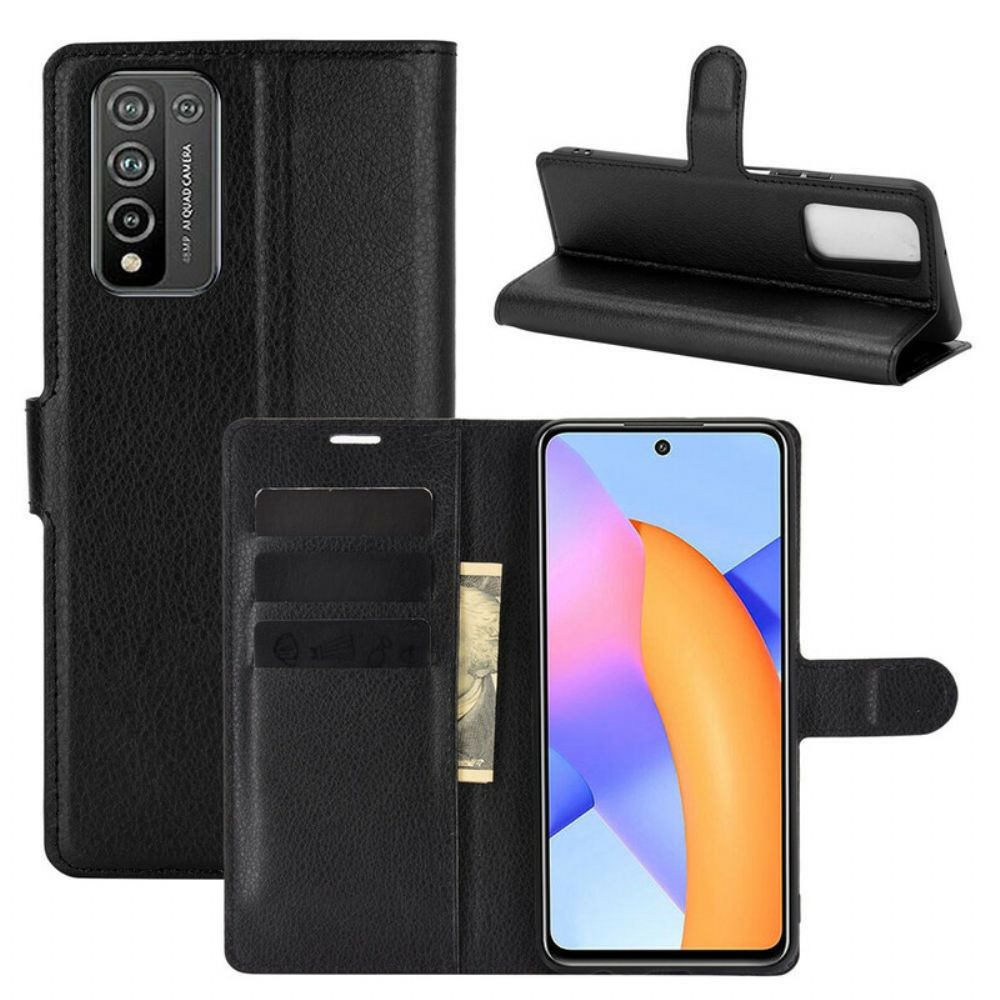 Flip Case Für Honor 10X Lite Lychee Classic