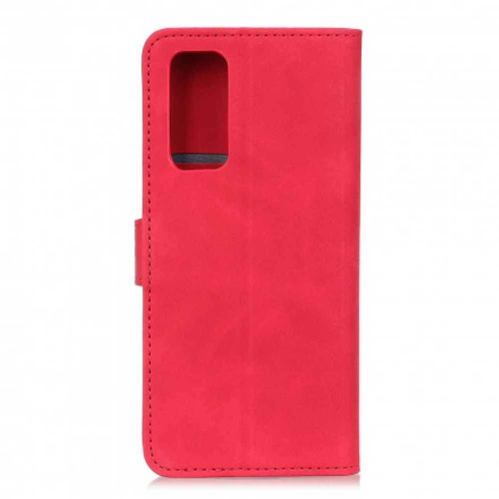 Flip Case Für OnePlus 9 Pro Vintage Ledereffekt Khazneh