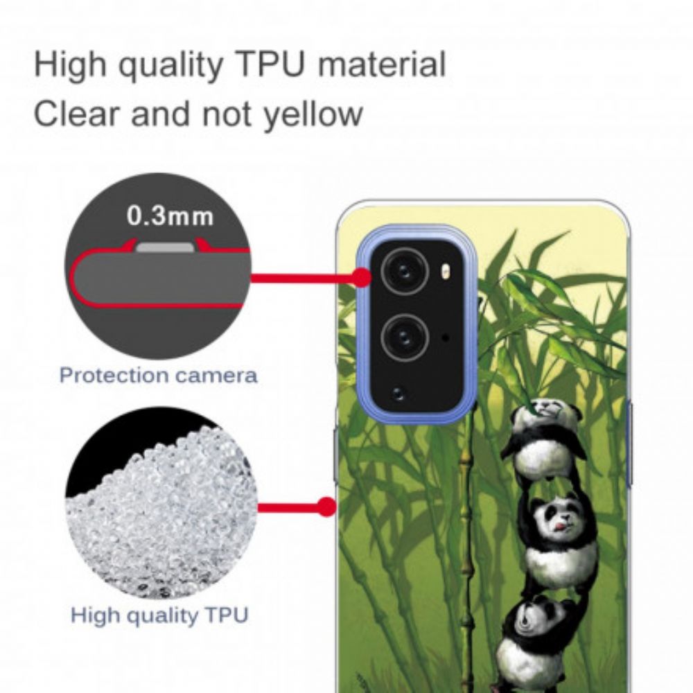 Hülle Für OnePlus 9 Pro Haufen Pandas
