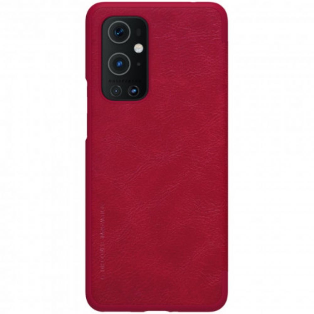 Schutzhülle Für OnePlus 9 Pro Flip Case Nillkin Qin-serie