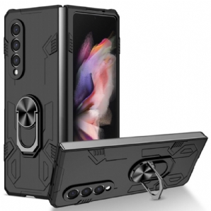 Handyhülle Für Samsung Galaxy Z Fold 4 Bi-material Und Drehring